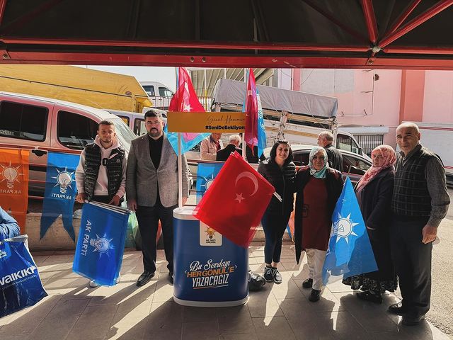 AK Parti Sincan İlçe Teşkilatı, Esnafları Ziyaret Etti