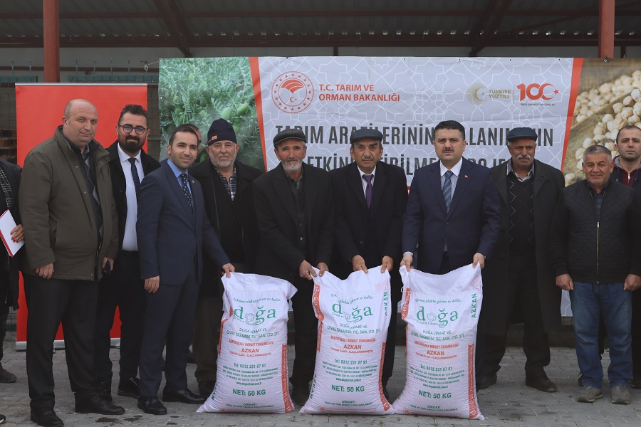 Akyurt İlçesinde Tarım Arazelerinin Etkinleştirilmesi Projesiyle Nohut Üretimi Başladı