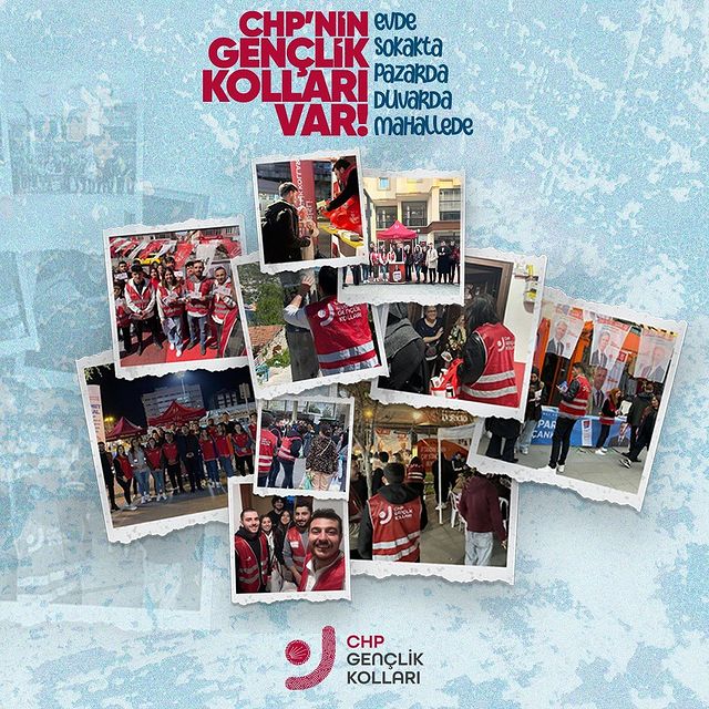 CHP Gençlik Kolları, Ülke Genelinde Aktif Bir Şekilde Çalışmalarını Sürdürüyor