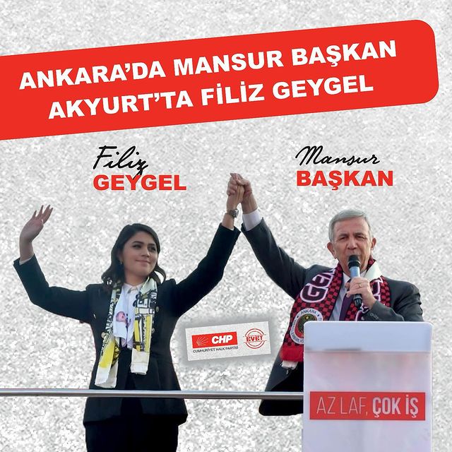 CHP Akyurt İlçe Başkanı, Filiz Geygel'i göreve atadı