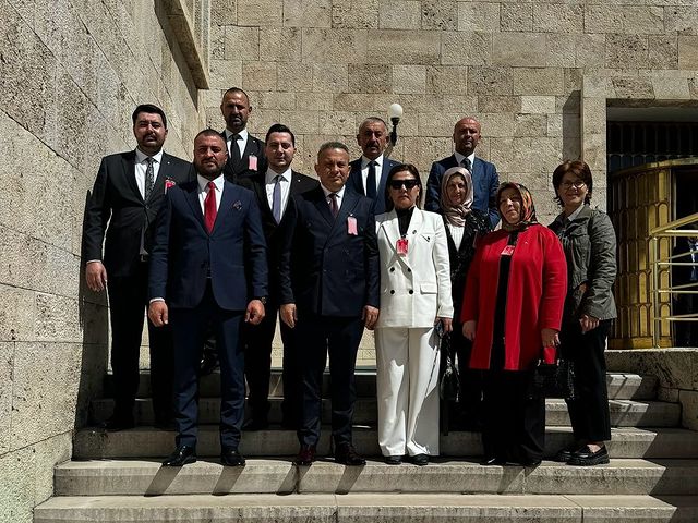 Gölbaşı MHP İlçe Başkanlığı, Devlet Bahçeli'nin TBMM grup toplantısına katıldı.