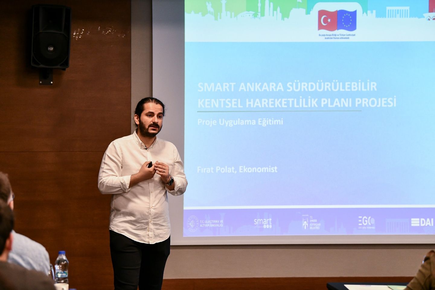 Ankara'da Sürdürülebilir Kentsel Ulaşım için SMART Ankara Projesi'ne yönelik eğitim semineri düzenlendi.