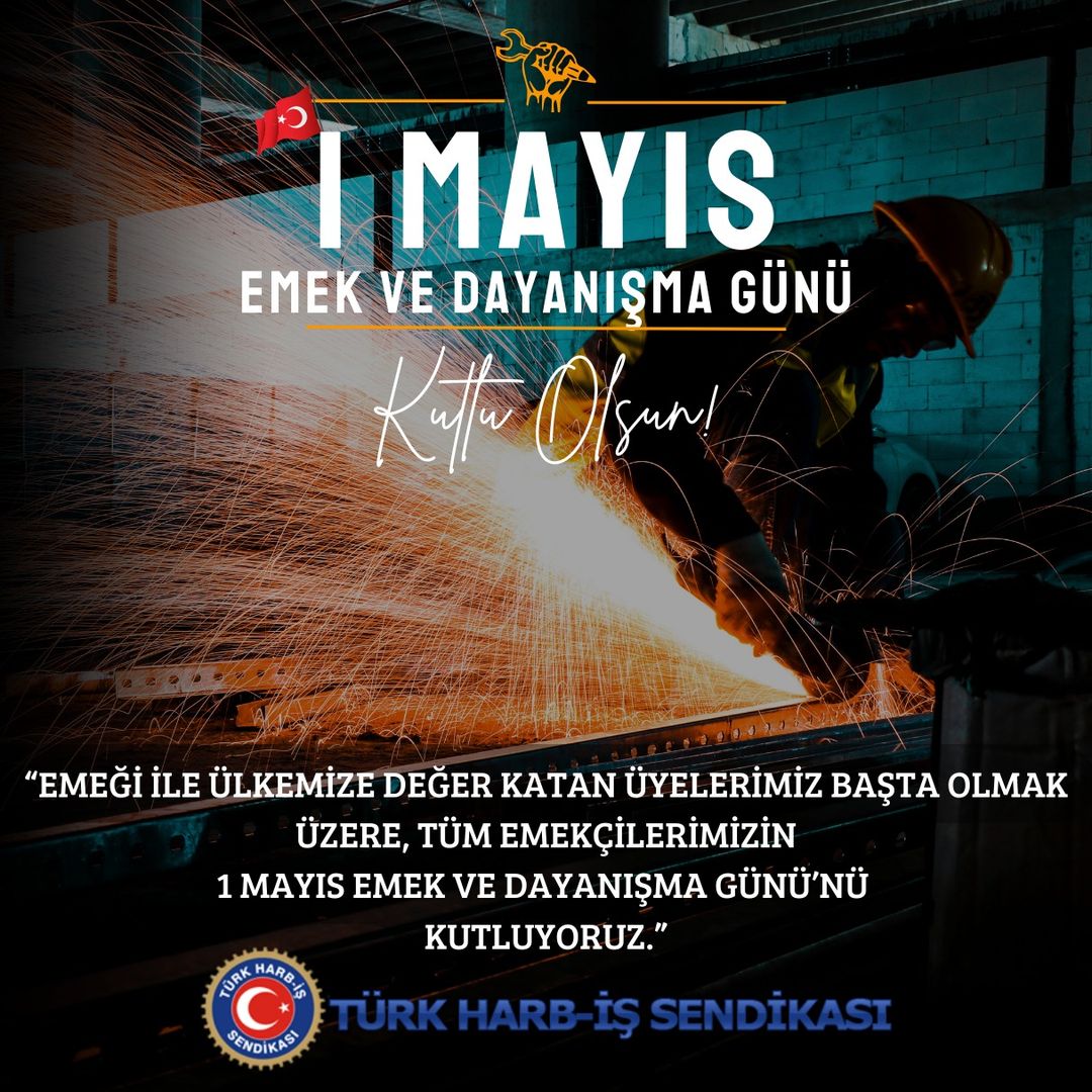  Türk Harb-İş Sendikası 1 Mayıs Açıklaması 