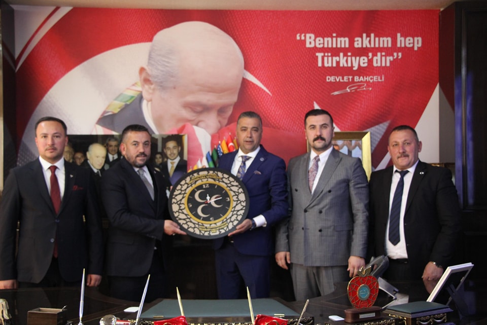 MHP İlçe Yönetimi, Parti İçi İletişimi Güçlendirmek Amacıyla Ziyaretlerde Bulundu