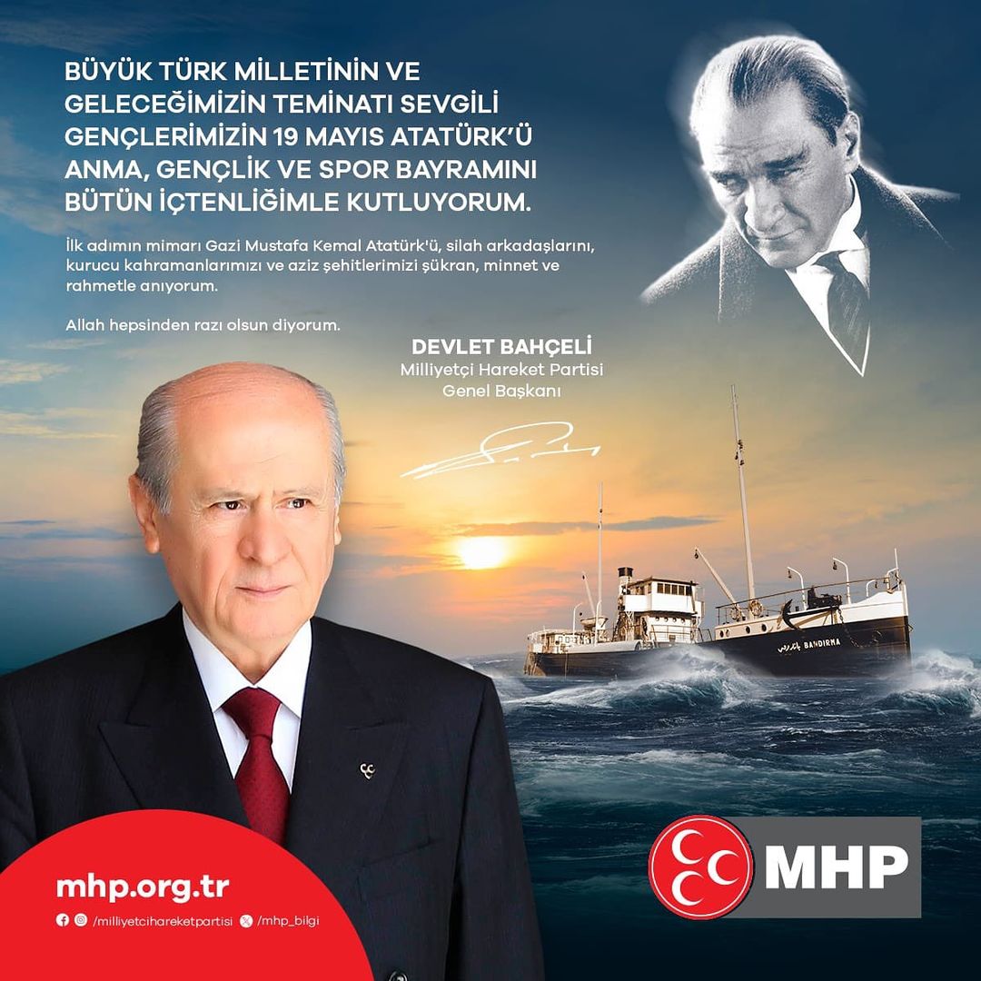 MHP Milletvekili Yaşar Yıldırım 19 Mayıs Gençlik ve Spor Bayramı'nı Kutladı