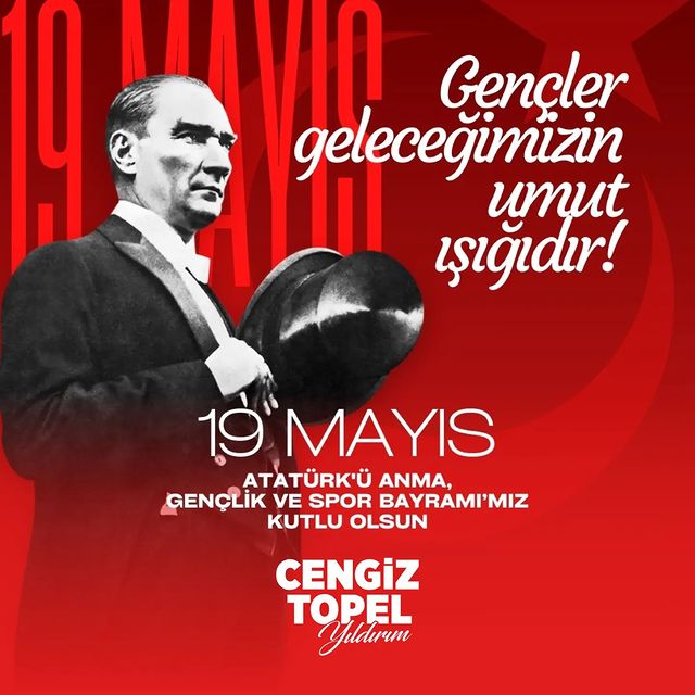 Ankara Büyükşehir Belediyesi Başkan Adayı Cengiz Topel Yıldırım, 19 Mayıs'ı Coşkuyla Kutladı