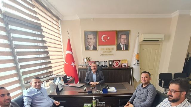 Akyurt Ak Parti İlçe Başkanlığı'ndan Teşekkür Ziyareti