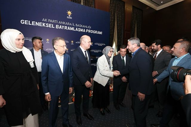 AK Parti Sincan İlçe Başkanlığı'ndan Bayramlaşma Etkinliği