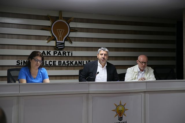 Sincan AK Parti İlçe Başkanlığı tarafından düzenlenen 