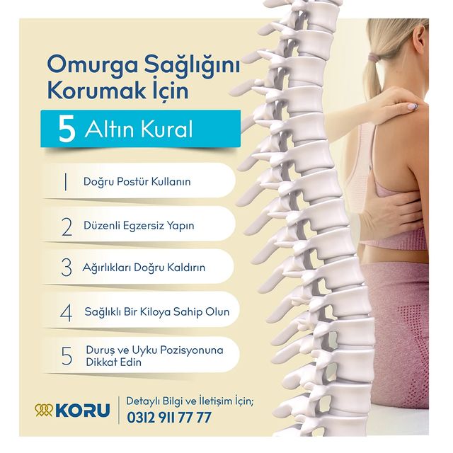 Omurga Sağlığını Korumak İçin Alınması Gereken Önlemler