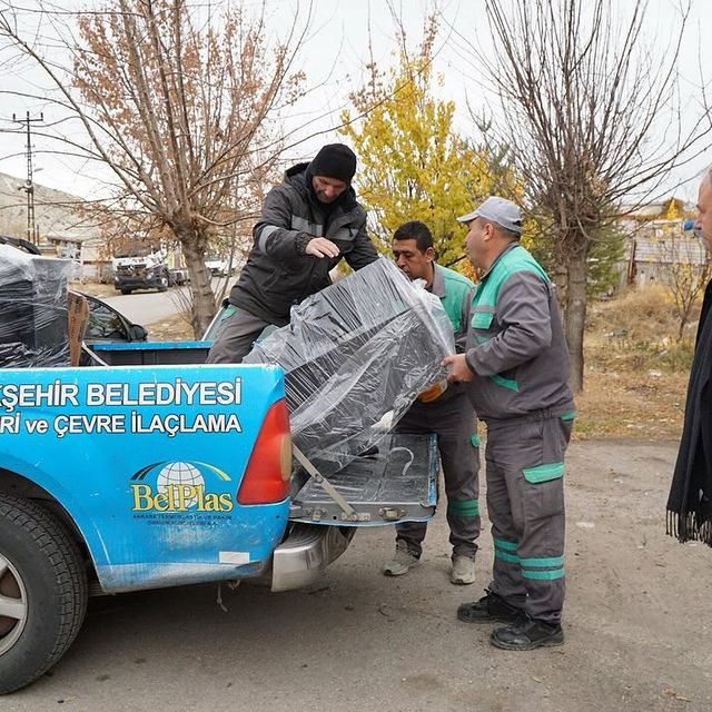 Beypazarı'nda Soba Dağıtımı Gerçekleştirildi