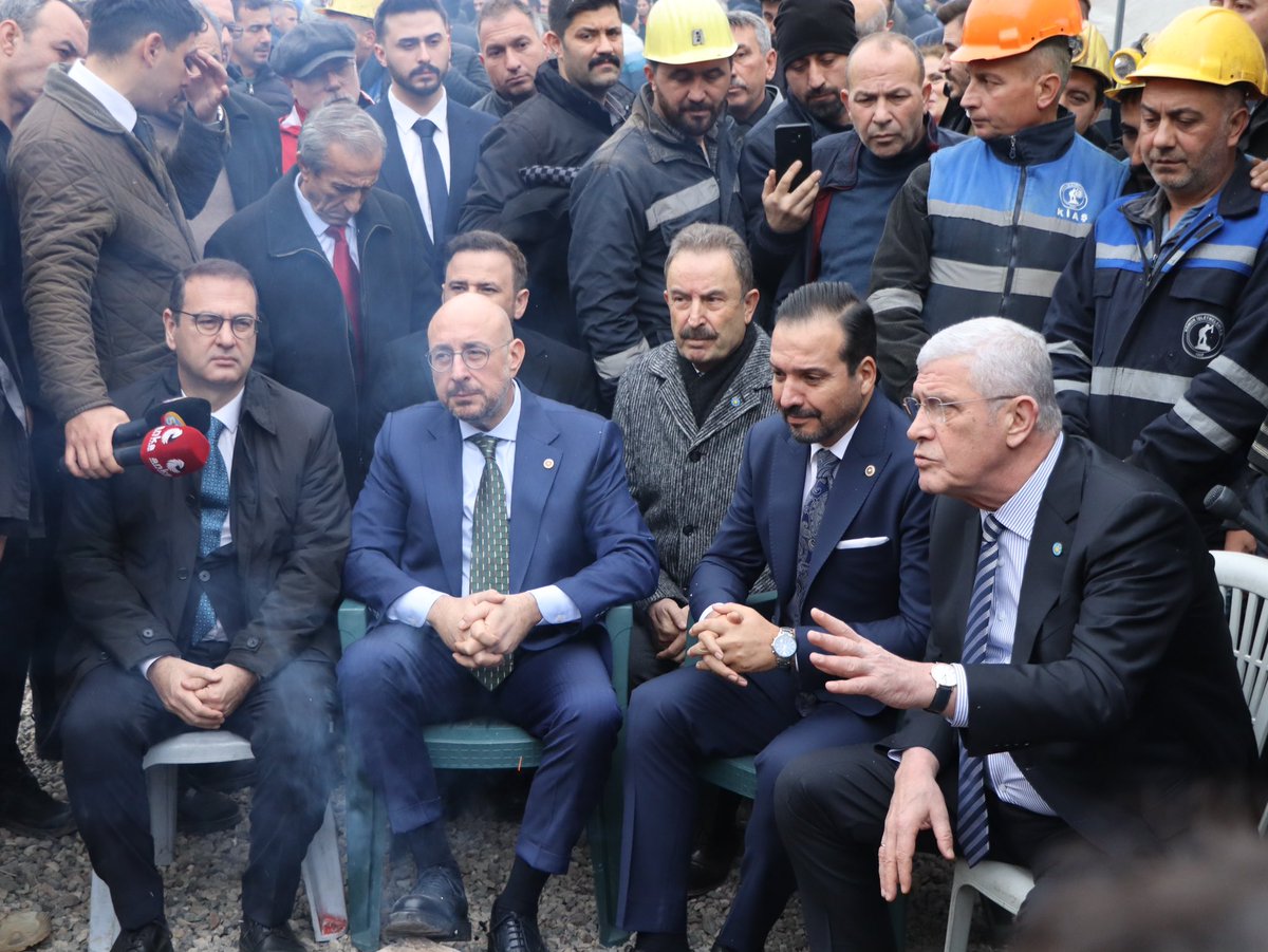 İYİ Parti, Çayırhan Termik Santrali İşçilerinin Eylemine Destek Verdi