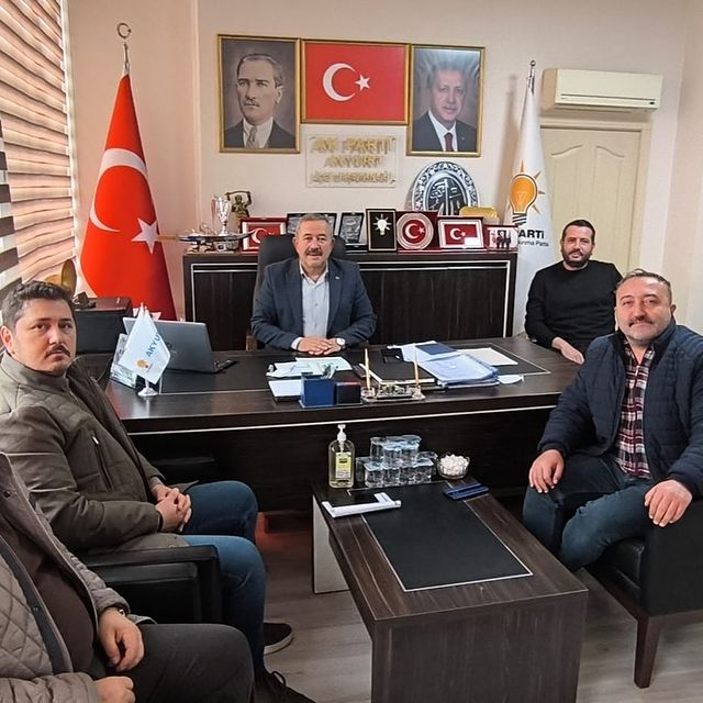 Akyurt Ak Parti İlçe Başkanlığı, İlçe Tarım Müdürü Erkan Üstündağ’a Teşekkür Etti