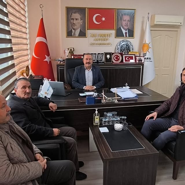 AK Parti Akyurt İlçe Teşkilatı, Cemalettin ve Emre Demirel'i Ziyaret Etti