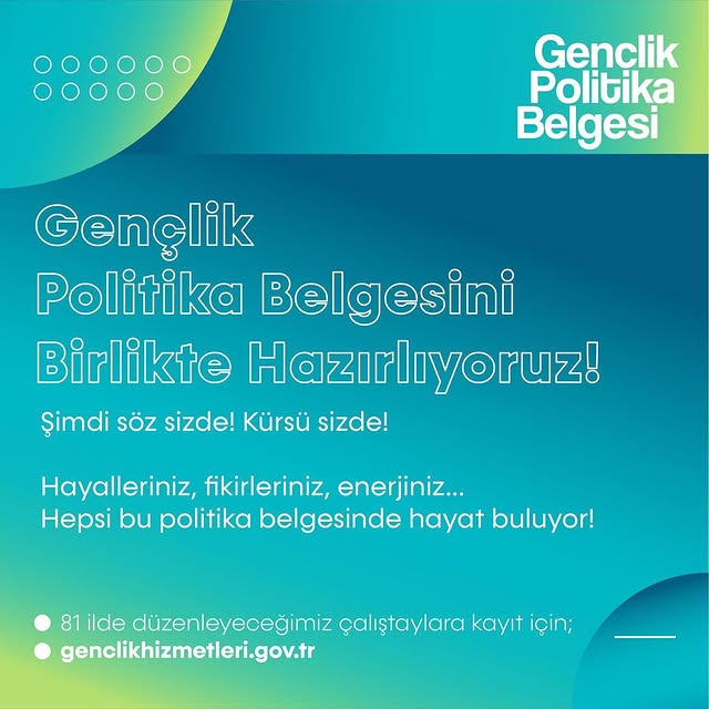 Çubuk’ta Gençlik Politika Belgesi Çalıştayı Düzenleniyor