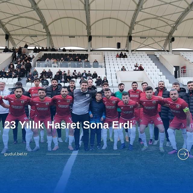 Güdülspor 23 Yıl Sonra Önemli Bir Zafer Kazandı