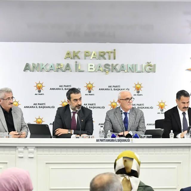 AK Parti Ankara İl Başkanlığı Toplantısı