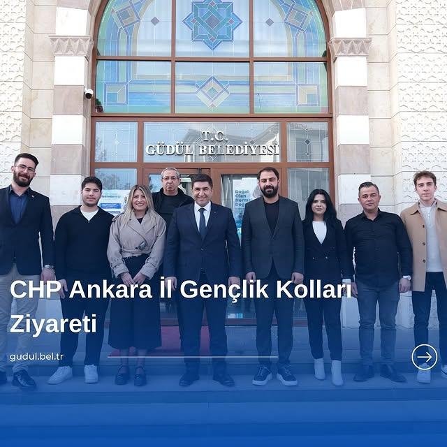 Güdül Belediyesi, CHP İl Gençlik Kolları Yönetimini Ağırladı