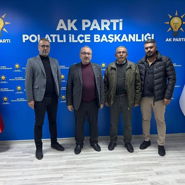 Ak Parti İlçe Başkanlığı, Muhtar Dalkılıç'ın Ziyaretini Memnuniyetle Karşıladı