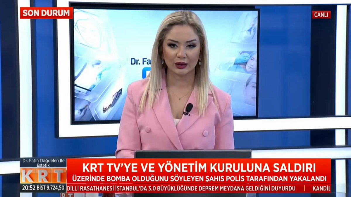 Ankara'da KRT TV'ye Saldırı Girişimi Önlendi