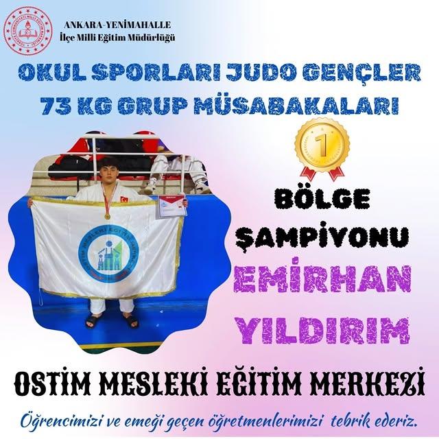 Çorum'da Okul Sporları Judo Gençler Grup Müsabakaları