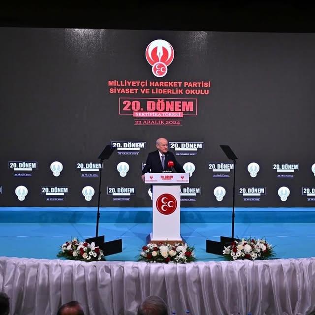  MHP Liderlik Okulunun 20. Dönem Sertifika Töreni