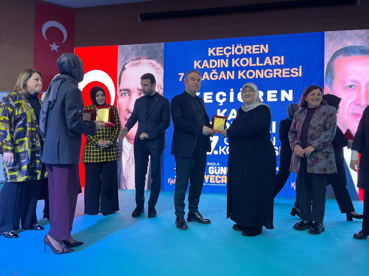 Keçiören İlçe Kadın Kolları'nın 7. Olağan Kongresi Gerçekleştirildi