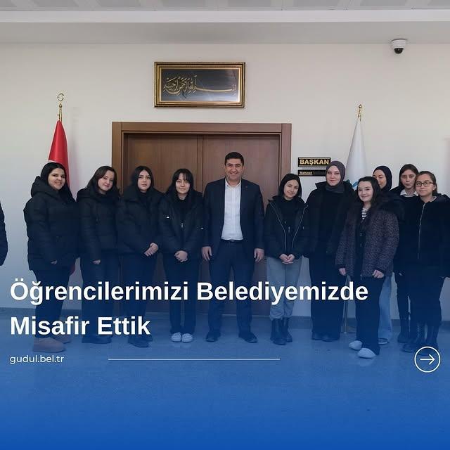 Güdül Belediyesi, Safiye Akdede Çok Programlı Anadolu Lisesi Öğrencilerini Misafir Etti