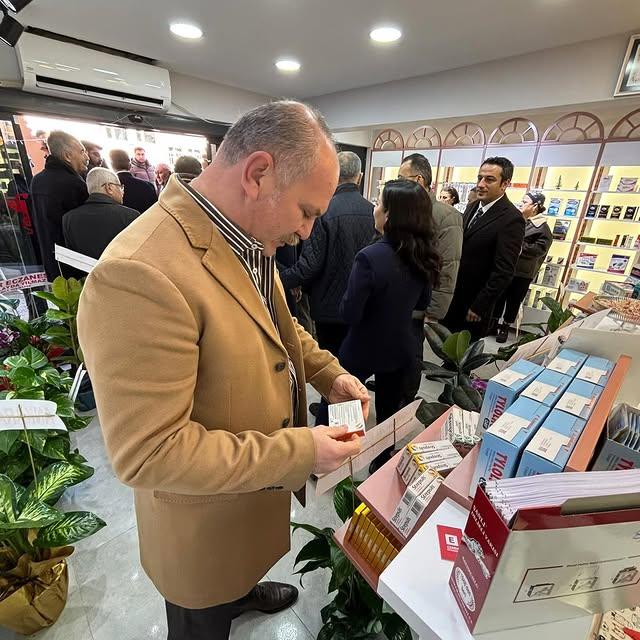 Polatlı MHP İlçe Başkanı Mehmet Aşcı, Ceren Eczanesi'nin Açılışını Gerçekleştirdi