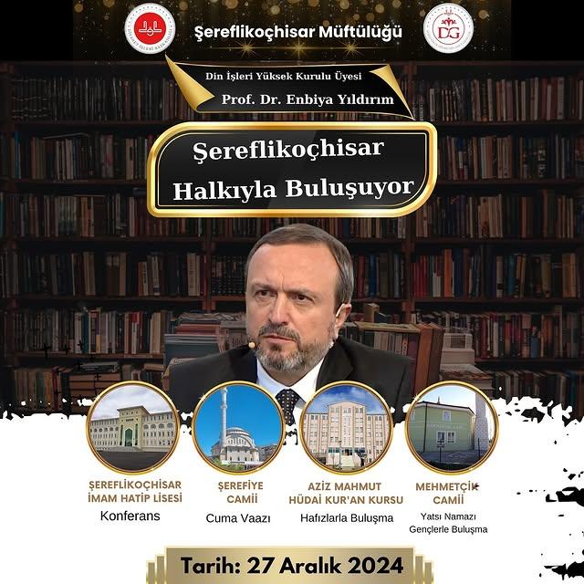 Diyanet İşleri Başkanlığı Üyesi Şereflikoçhisar'da