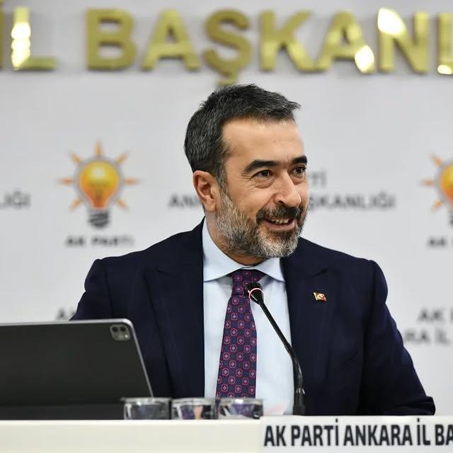 AK Parti Ankara İl Başkanlığı Haftalık Toplantısını Gerçekleştirdi