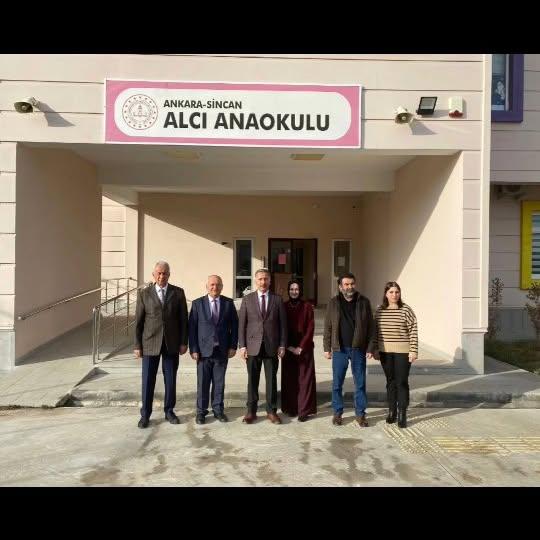 İlçe Milli Eğitim Müdürü Alican Kılıç, Alcı Anaokulu’nu Ziyaret Etti