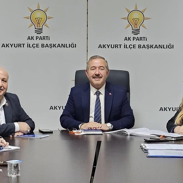 Akyurt Ak Parti İlçe Başkanlığı, Haftalık Olağan Toplantısını Gerçekleştirdi