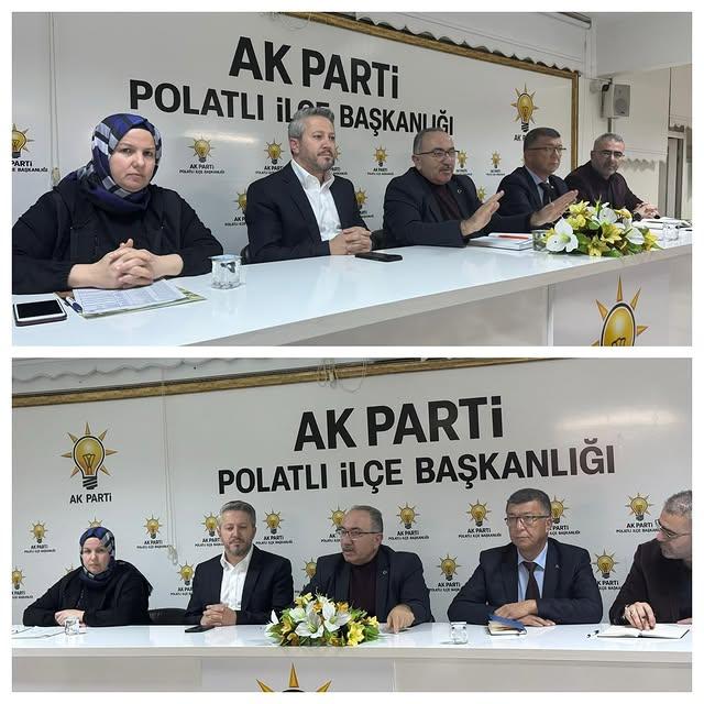 Polatlı Ak Parti İlçe Başkanlığı Yönetim Kurulu Toplantısı Gerçekleşti