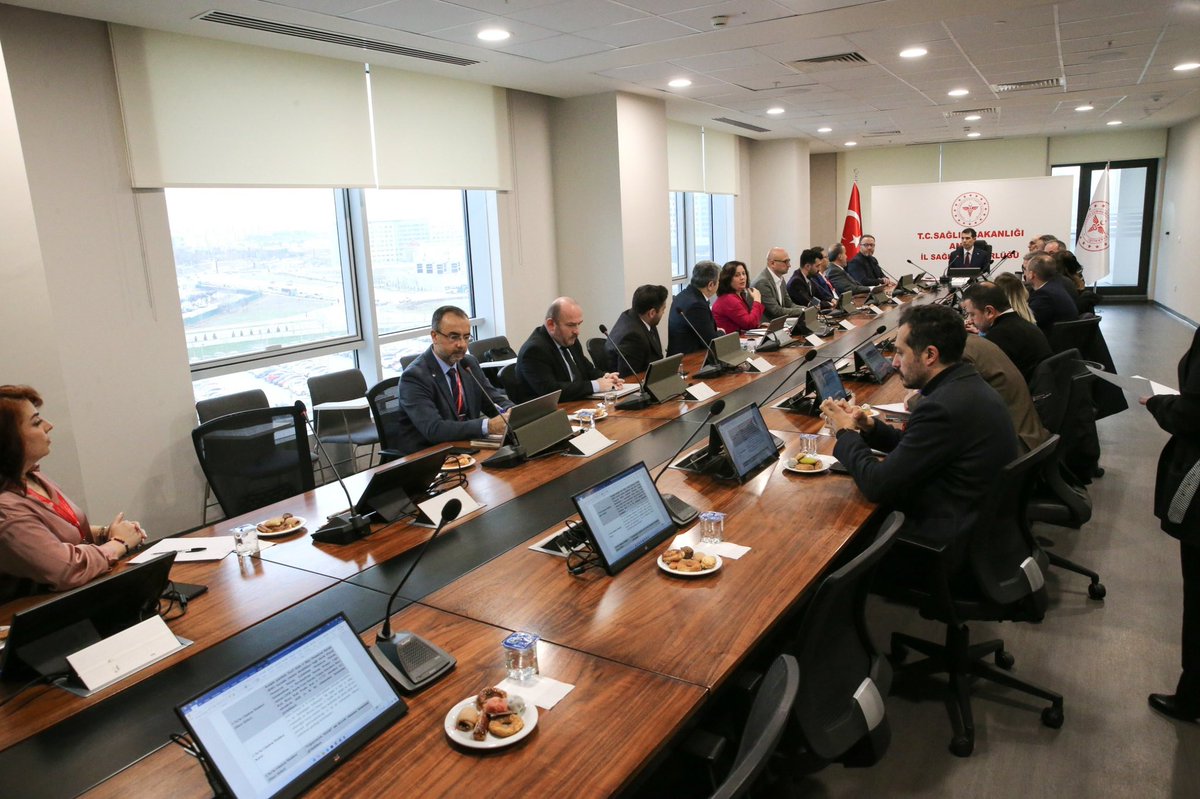 Ankara Etlik Şehir Hastanesi Koordinasyon Kurul Toplantısı Gerçekleştirildi