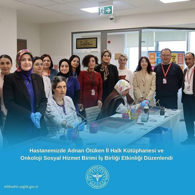 Etlik Şehir Hastanesi'nde Moral Destek Etkinliği Düzenlendi