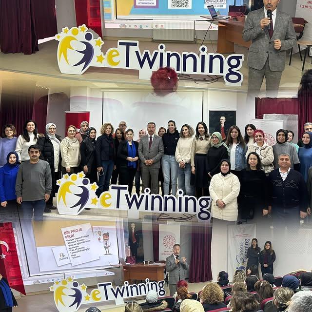 İlçe Millî Eğitim Müdürü Ali Can Kılıç, Sincan'da eTwinning Çalıştayı'na Katıldı