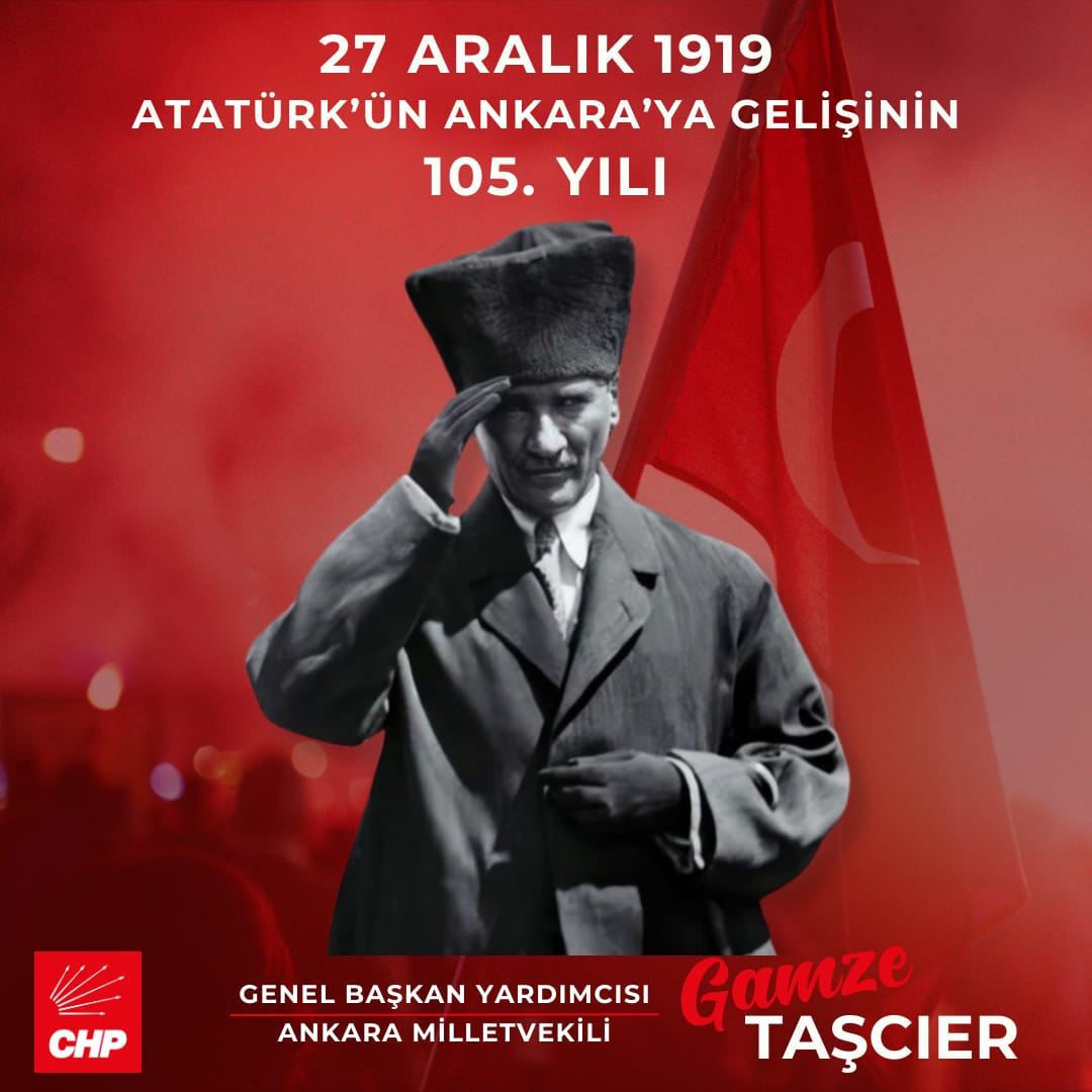 Büyük Devrimci Mustafa Kemal Atatürk'ün Ankara'ya Gelişi