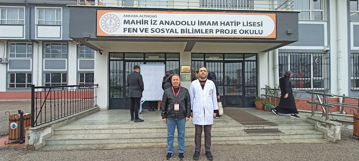 Altındağ İlçe Millî Eğitim Müdürü Hasan Yıldırım, Mahir İz Anadolu İmam Hatip Lisesi'ni Ziyaret Etti