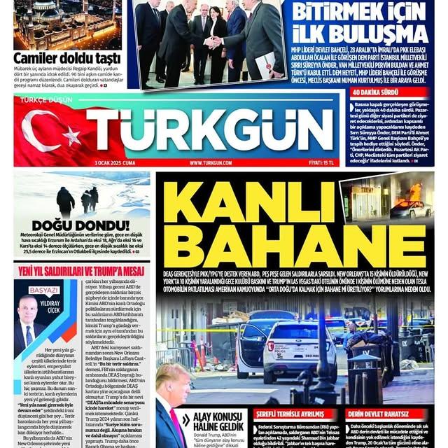 Türkgün Gazetesi'nin Yeni Baskısı Okuyucuyla Buluştu