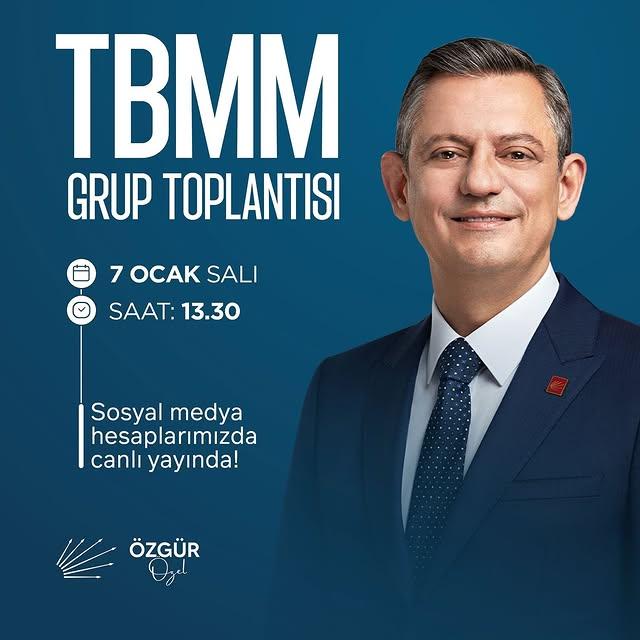 CHP Genel Başkanı Özgür Özel, TBMM Grup Toplantısında Önemli Konuşma Yaptı