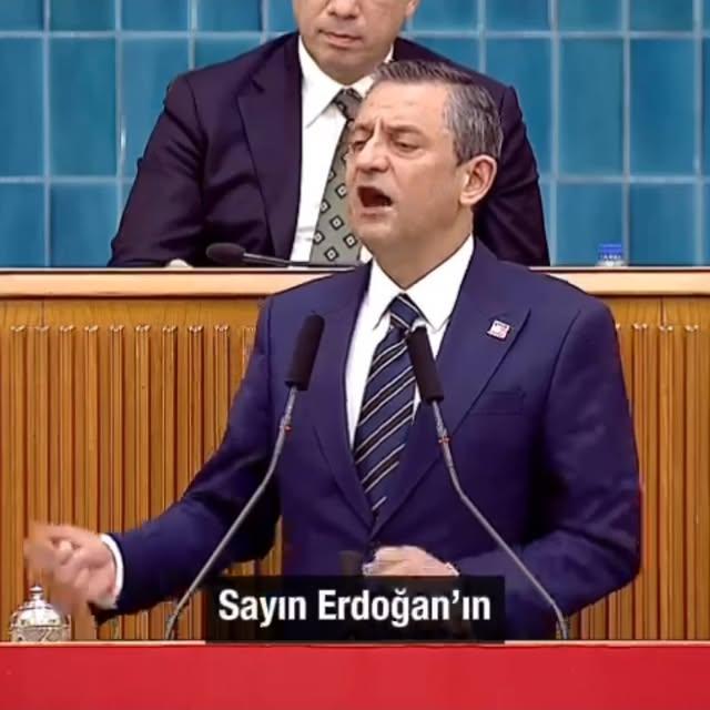 CHP Lideri Özgür Özel: 