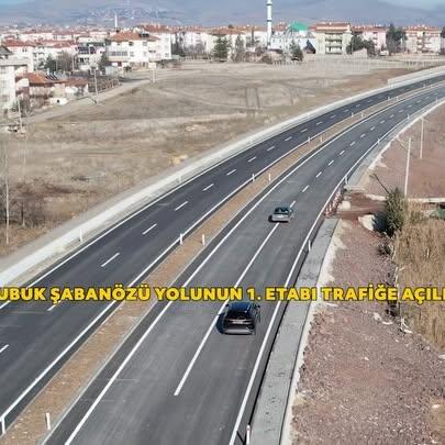 Çubuk-Şabanözü Karayolunda Çift Yol Çalışması Tamamlandı