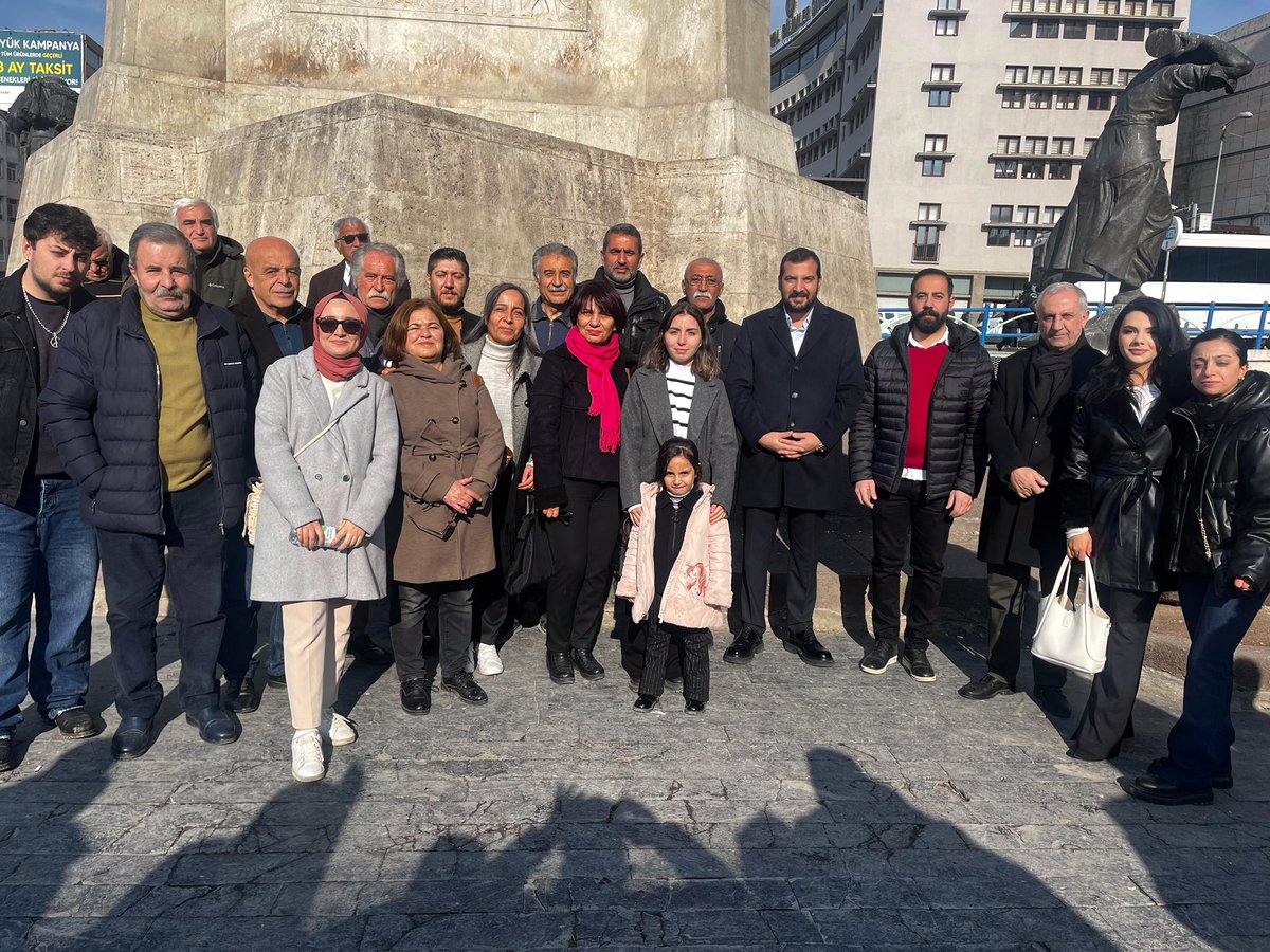 CHP Altındağ İlçe Başkanı Gökhan Urun ve Partililer, Emekli Eylemine Katıldı