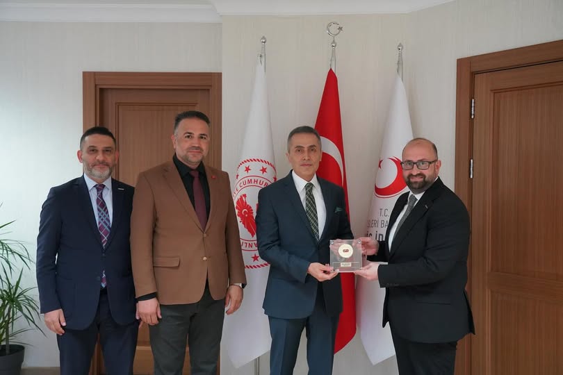 MÜSİAD Ankara Şubesi, Göç İdaresi Başkanı Kök'ü Ziyaret Etti