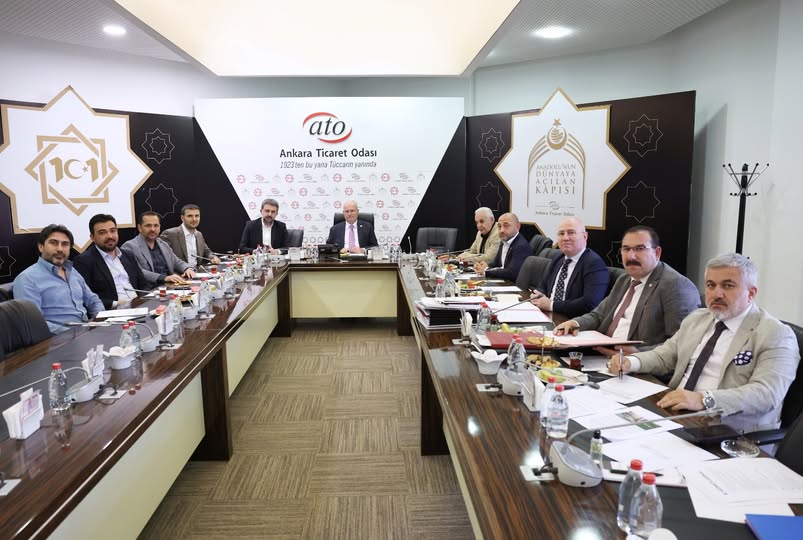 Ankara Ticaret Odası Yönetim Kurulu Toplantısı Gerçekleşti