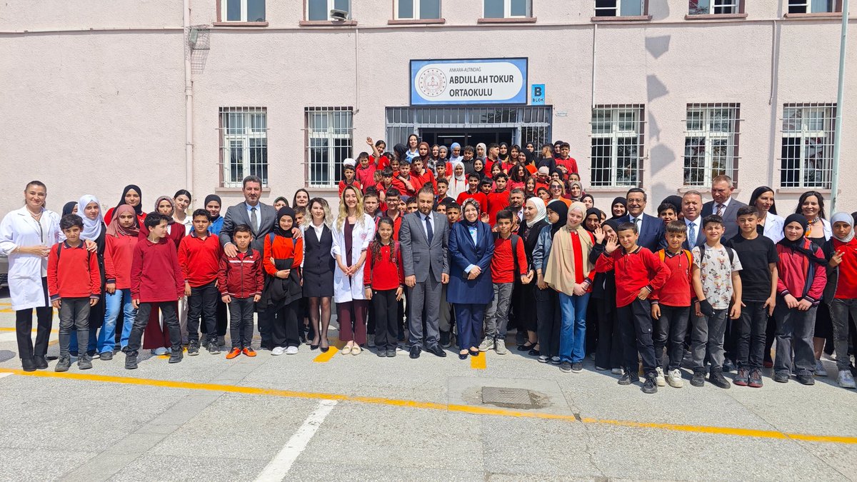 Altındağ İlçe Milli Eğitim Müdürlüğü'nde Suriyeli Eğitim Bakan Yardımcısı Ziyareti